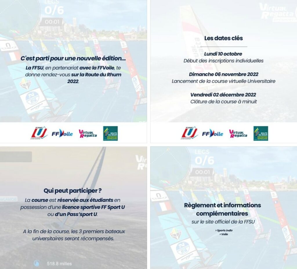 Participez Virtuellement La Route Du Rhum Destination Guadeloupe