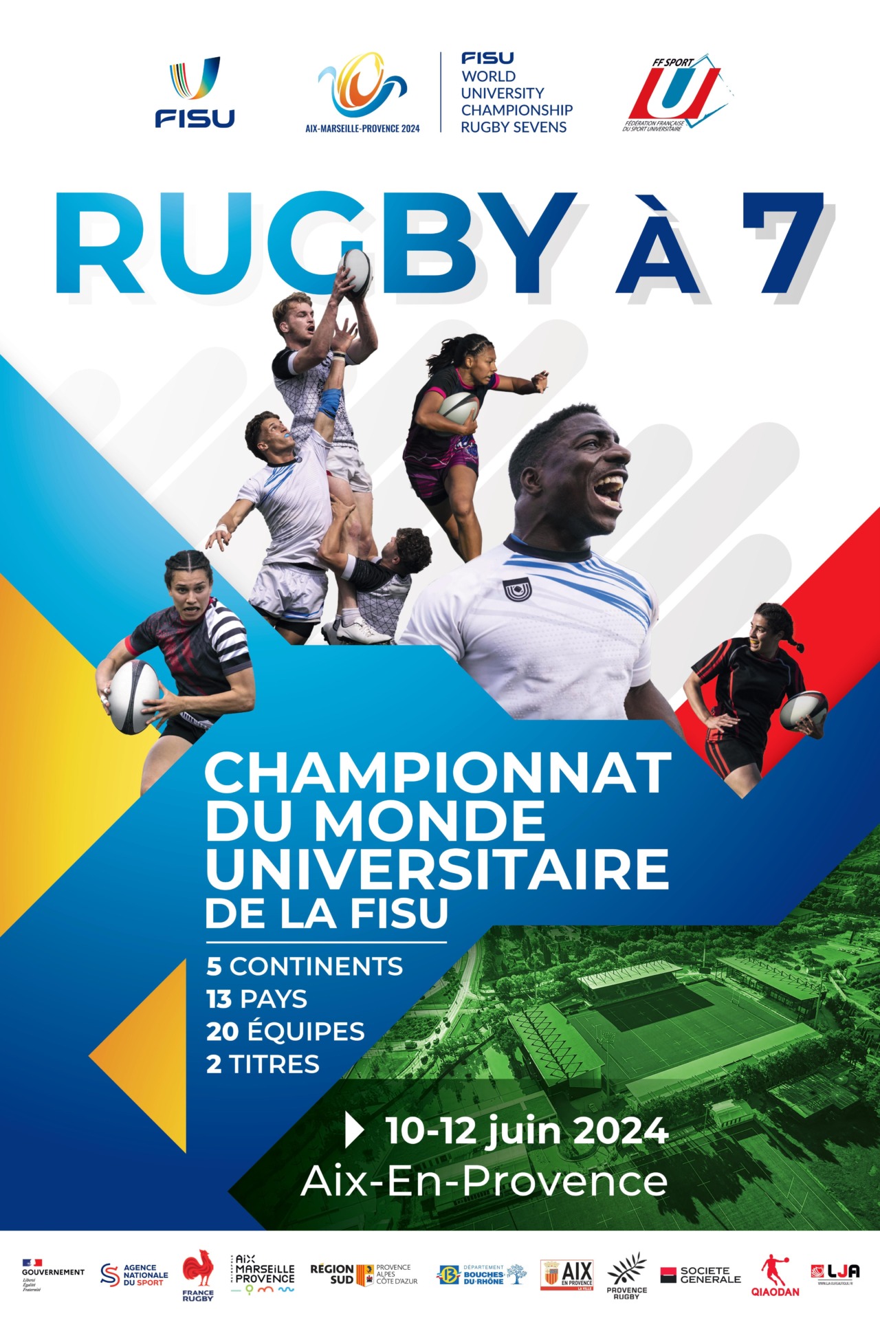 Championnat Du Monde Universitaire De Rugby 7 Aix en Provence 